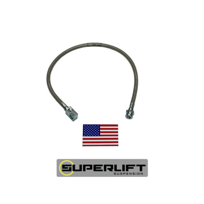 Superlift 83-97 Ford Ranger/Bronco II w/ 4-6in Lift Kit (Single) Bullet Proof Brake Hose