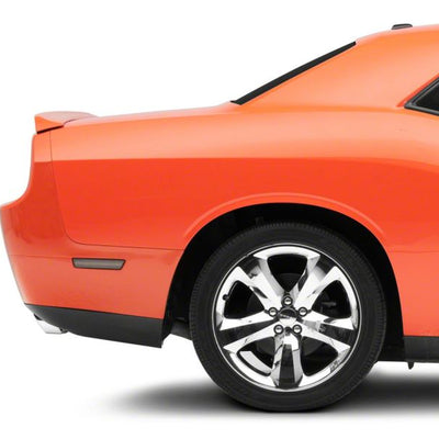 Raxiom 08-14 Dodge Challenger 11-14 Dodge Charger Axial Series LED Rear Side Marker Lights- Smoked