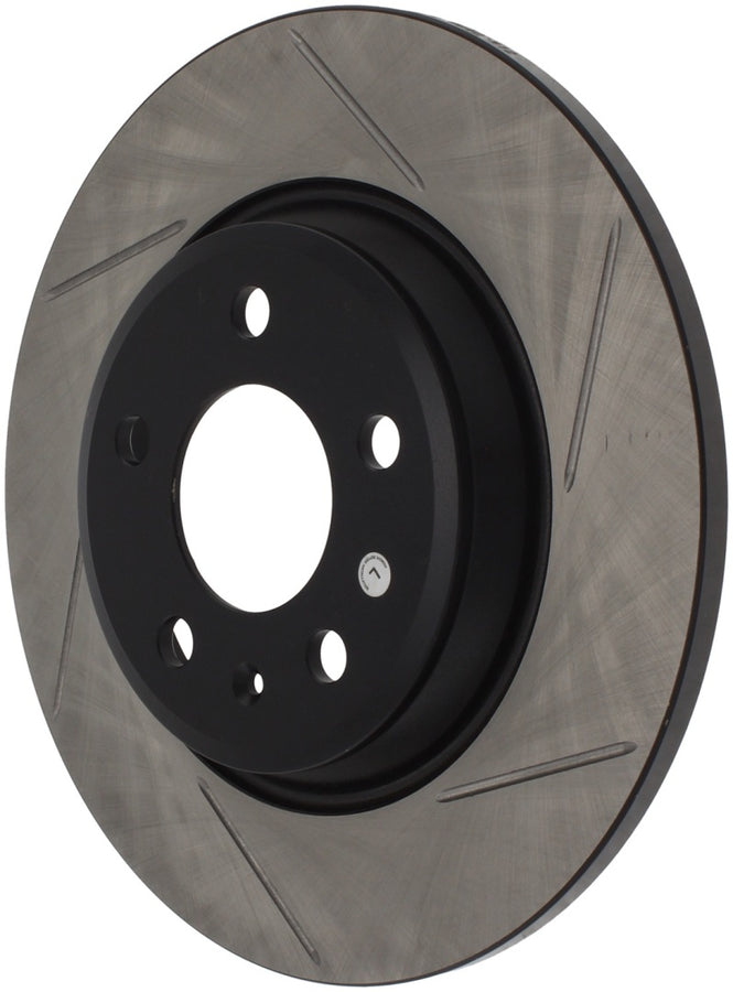 StopTech Power Slot 09-10 Audi A4/A4 Quattro / 08-10 A5 / 10 S4 Rear Left Slotted Rotor StopTech Power Slot 09-10 Audi A4/A4 Quattro / 08-10 A5 / 10 S4 Rear Left Slotted Rotor