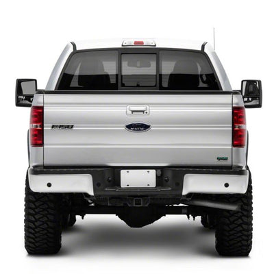 Raxiom 09-14 Ford F-150 Styleside Tail Lights- Chrome Housing - Red/Clear Lens