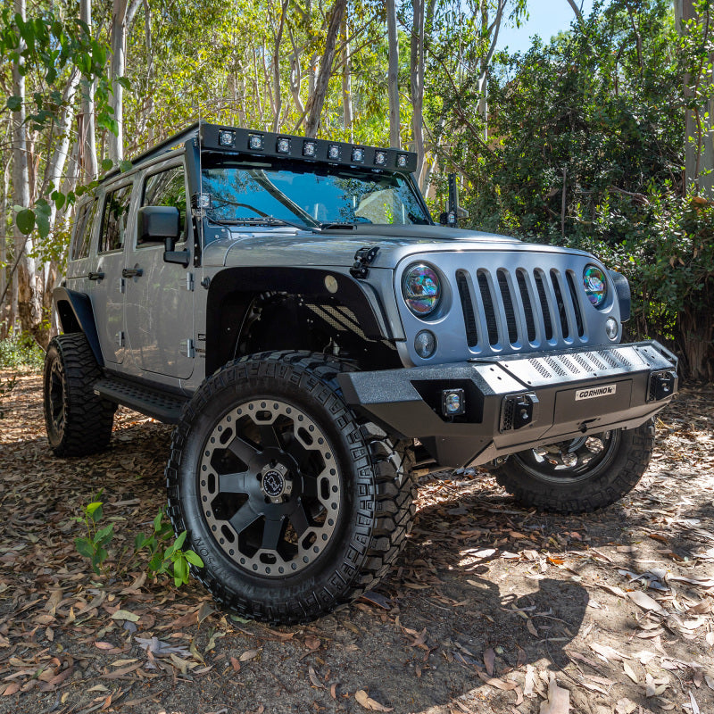 Go Rhino 07-18 Jeep Wrangler JK WLF Windshield Light Mount Frame - Eight Cube Lights Go Rhino 07-18 Jeep Wrangler JK WLF Windshield Light Mount Frame - Eight Cube Lights