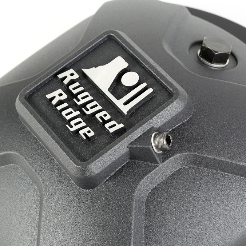 Rugged Ridge Boulder Aluminum Differential Cover Dana 30 Black Rugged Ridge Boulder Aluminum Differential Cover Dana 30 Black