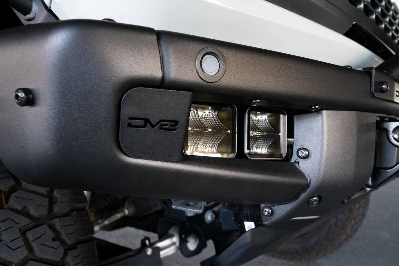 DV8 Offroad 21-22 Ford Bronco Factory Bumper Pocket Light Mount (Pair) 3in LED Pod Lights DV8 Offroad 21-22 Ford Bronco Factory Bumper Pocket Light Mount (Pair) 3in LED Pod Lights