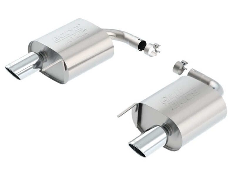 Borla 15-16 Ford Mustang 2.3L AT/MT Rear Section ATAK Exhaust Borla 15-16 Ford Mustang 2.3L AT/MT Rear Section ATAK Exhaust