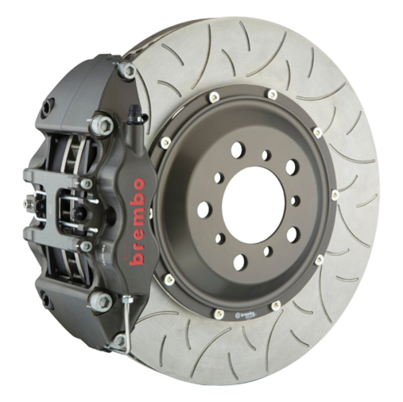 Brembo 05-14 Mustang GT PISTA Front Race BBK 6 Piston Forged380x34x6 5a 2pc Rotor T3-Clear HA Brembo 05-14 Mustang GT PISTA Front Race BBK 6 Piston Forged380x34x6 5a 2pc Rotor T3-Clear HA
