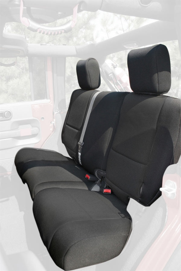 Rugged Ridge Seat Cover Kit Black 11-18 Jeep Wrangler JK 2dr Rugged Ridge Seat Cover Kit Black 11-18 Jeep Wrangler JK 2dr