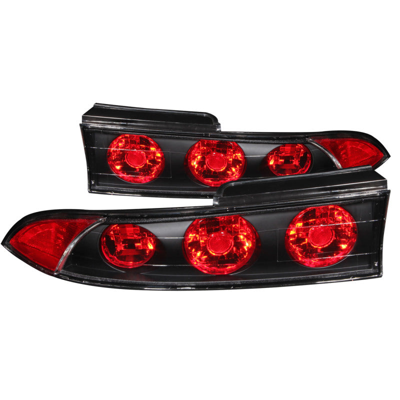 ANZO 1995-1999 Mitsubishi Eclipse Taillights Black ANZO 1995-1999 Mitsubishi Eclipse Taillights Black
