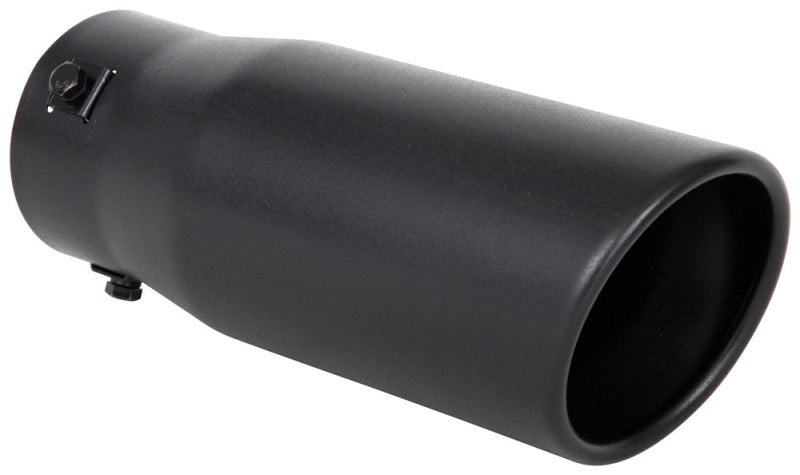 Spectre Exhaust Tip 3-1/2in. OD / Slant - Black Spectre Exhaust Tip 3-1/2in. OD / Slant - Black