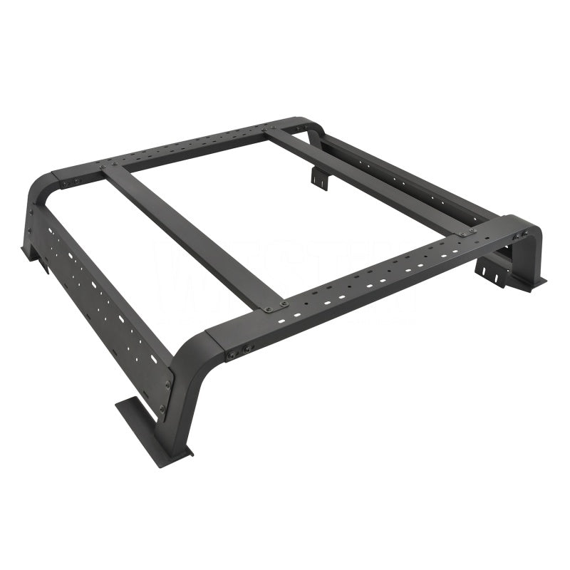 Westin 2021 Jeep Gladiator Overland Cargo Rack - Textured Black Westin 2021 Jeep Gladiator Overland Cargo Rack - Textured Black
