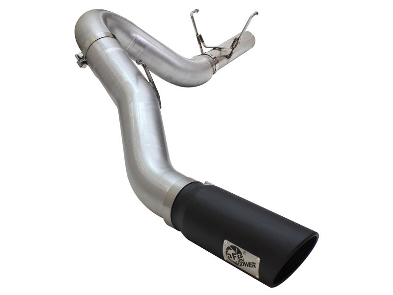 aFe MACHForce XP Exhaust Large Bore 5in DPF-Back Alu. 13-15 Dodge Trucks L6-6.7L (td) *Black Tip aFe MACHForce XP Exhaust Large Bore 5in DPF-Back Alu. 13-15 Dodge Trucks L6-6.7L (td) *Black Tip