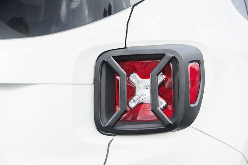 Rugged Ridge 15-18 Jeep Renegade BU Black Tail Light Euro Guards Rugged Ridge 15-18 Jeep Renegade BU Black Tail Light Euro Guards