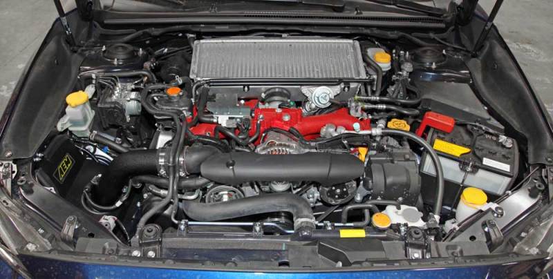 AEM 15-17 Subaru WRX STi 2.5L H4 - Cold Air Intake System - Wrinkle Black AEM 15-17 Subaru WRX STi 2.5L H4 - Cold Air Intake System - Wrinkle Black