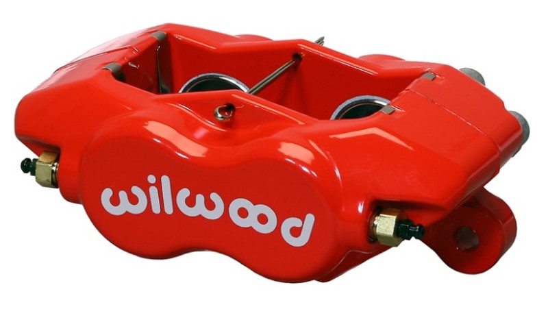 Wilwood Caliper-Forged DynaliteI-Red 1.12in Pistons .81in Disc Wilwood Caliper-Forged DynaliteI-Red 1.12in Pistons .81in Disc
