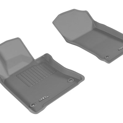 3D MAXpider 2017-2019 Infiniti Q60 Kagu 1st Row Floormat - Gray