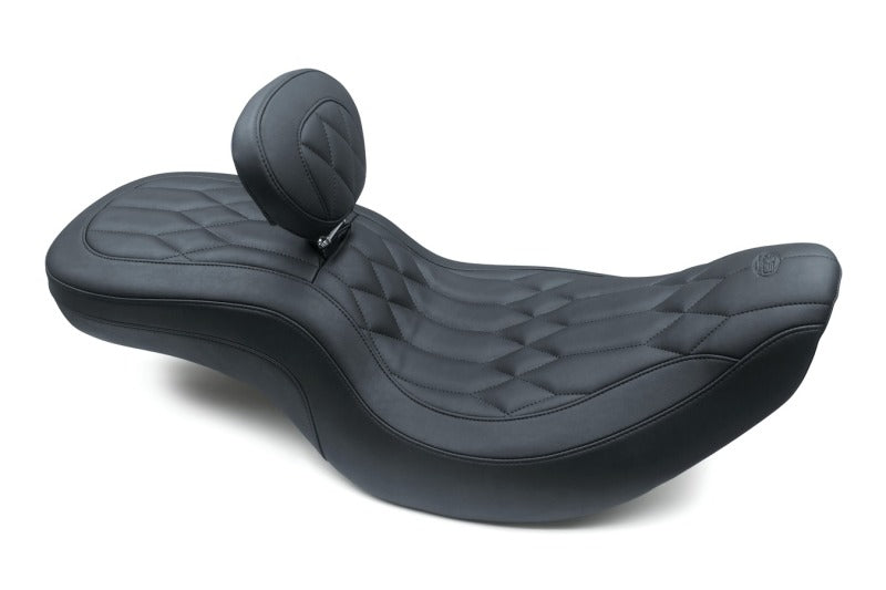 Mustang 14-21 Indian Chieftain,Chief,Dk Horse,Roadmaster,Vintage Tripper 1PC Seat - Black Mustang 14-21 Indian Chieftain,Chief,Dk Horse,Roadmaster,Vintage Tripper 1PC Seat - Black