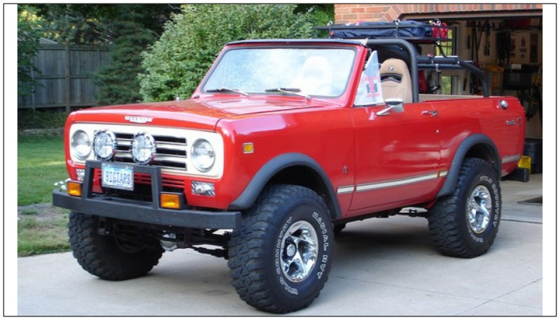 Bushwacker 72-80 International Scout II Extend-A-Fender Style Flares 2pc - Black Bushwacker 72-80 International Scout II Extend-A-Fender Style Flares 2pc - Black