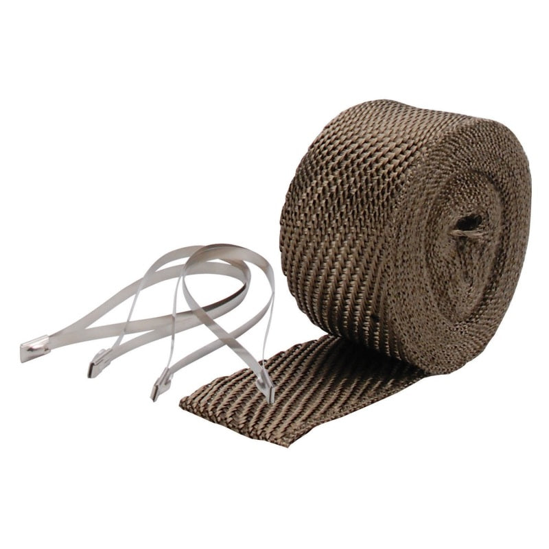 DEI Exhaust Wrap Kit - Pipe Wrap and Locking Tie - Titanium DEI Exhaust Wrap Kit - Pipe Wrap and Locking Tie - Titanium