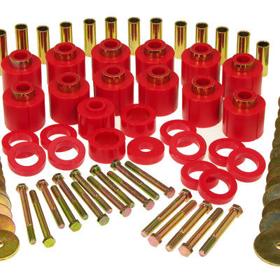 Prothane 81-86 Jeep CJ8 1in Lift Body Mount - Red