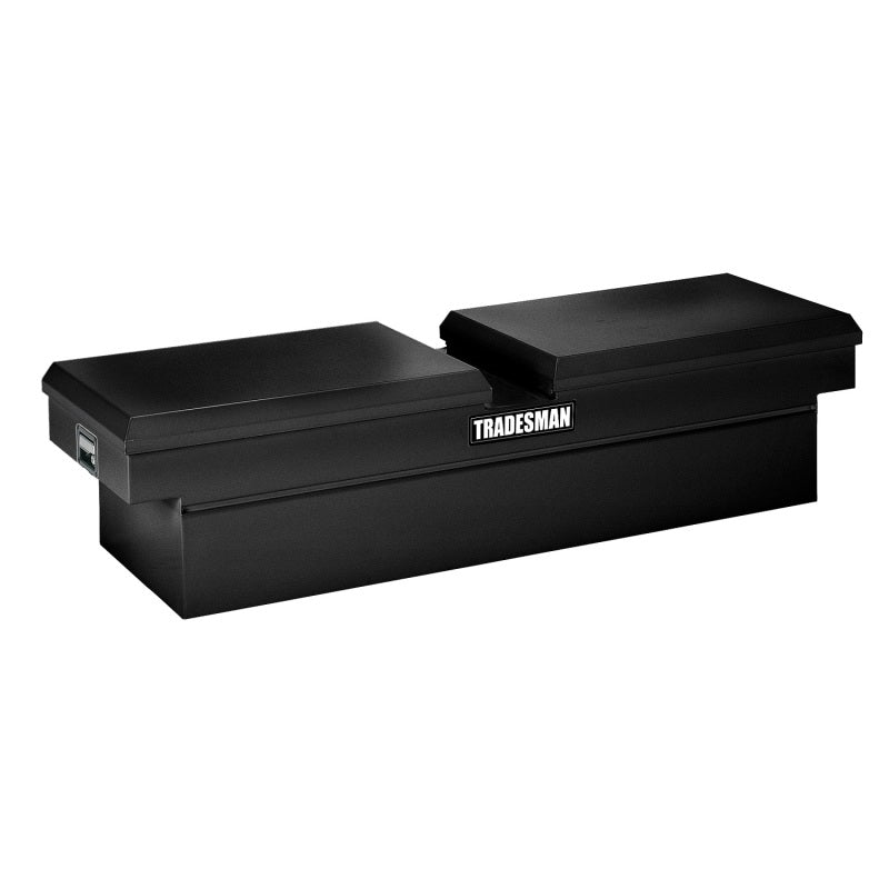 Tradesman Steel Cross Bed Truck Tool Box (70in./Side Opening) - Black Tradesman Steel Cross Bed Truck Tool Box (70in./Side Opening) - Black