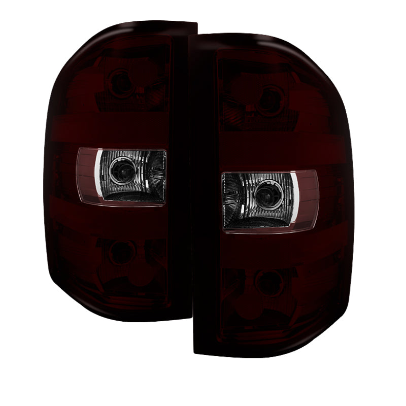 xTune GMC Sierra 07-13 OEM Tail Lights Dark Red ALT-JH-CSIL07-OE-RSM xTune GMC Sierra 07-13 OEM Tail Lights Dark Red ALT-JH-CSIL07-OE-RSM