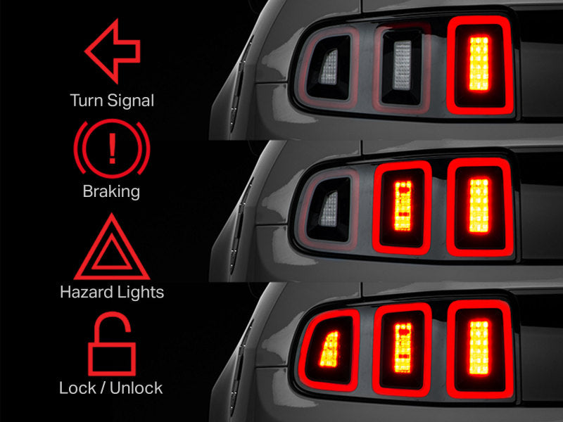 Raxiom 10-22 Ford Mustang Tail Light Sequencer (Plug-and-Play) Raxiom 10-22 Ford Mustang Tail Light Sequencer (Plug-and-Play)