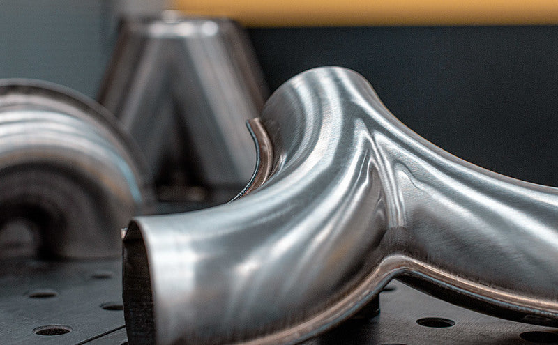 MagnaFlow Smooth Trans Y 2.50inch SS 90 deg. MagnaFlow Smooth Trans Y 2.50inch SS 90 deg.
