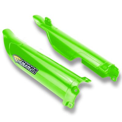 Cycra 12-16 Kawasaki KX250F-450F Fork Guards - Green