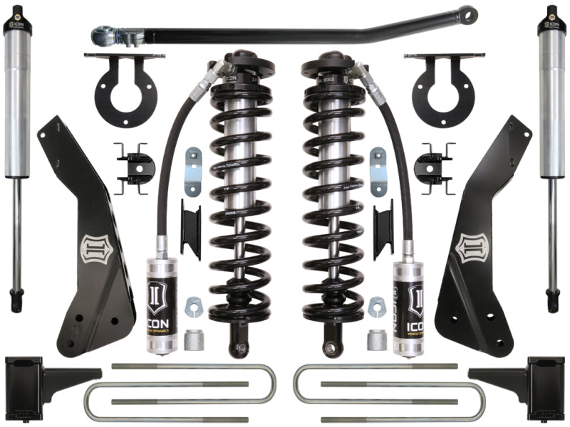 ICON 11-16 Ford F-250/F-350 4-5.5in Stage 2 Coilover Conversion System ICON 11-16 Ford F-250/F-350 4-5.5in Stage 2 Coilover Conversion System