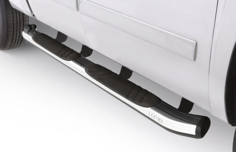 Lund 09-15 Dodge Ram 1500 Crew Cab (Built Before 7/1/15) 5in. Oval Bent Nerf Bars - Chrome Lund 09-15 Dodge Ram 1500 Crew Cab (Built Before 7/1/15) 5in. Oval Bent Nerf Bars - Chrome