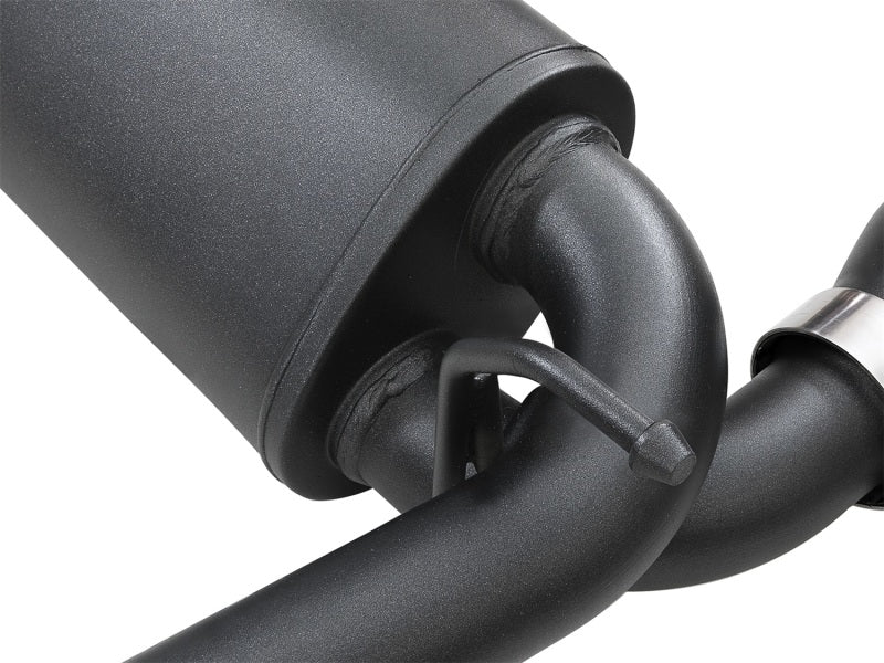 aFe Rebel Series 2.5in 409 SS Axle-Back Exhaust w/ Black Tips 2018+ Jeep Wrangler (JL) V6 3.6L aFe Rebel Series 2.5in 409 SS Axle-Back Exhaust w/ Black Tips 2018+ Jeep Wrangler (JL) V6 3.6L