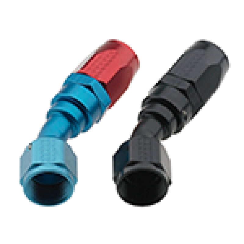 Fragola -8AN Fem x -6AN Hose 30 Degree Reducing Hose End - Blue/Red Fragola -8AN Fem x -6AN Hose 30 Degree Reducing Hose End - Blue/Red