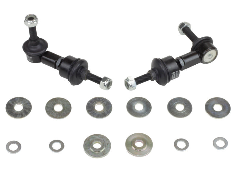 Whiteline 89-98 Nissan 240SX S13 & S14 Front Swaybar link kit-adjustable ball end links Whiteline 89-98 Nissan 240SX S13 & S14 Front Swaybar link kit-adjustable ball end links