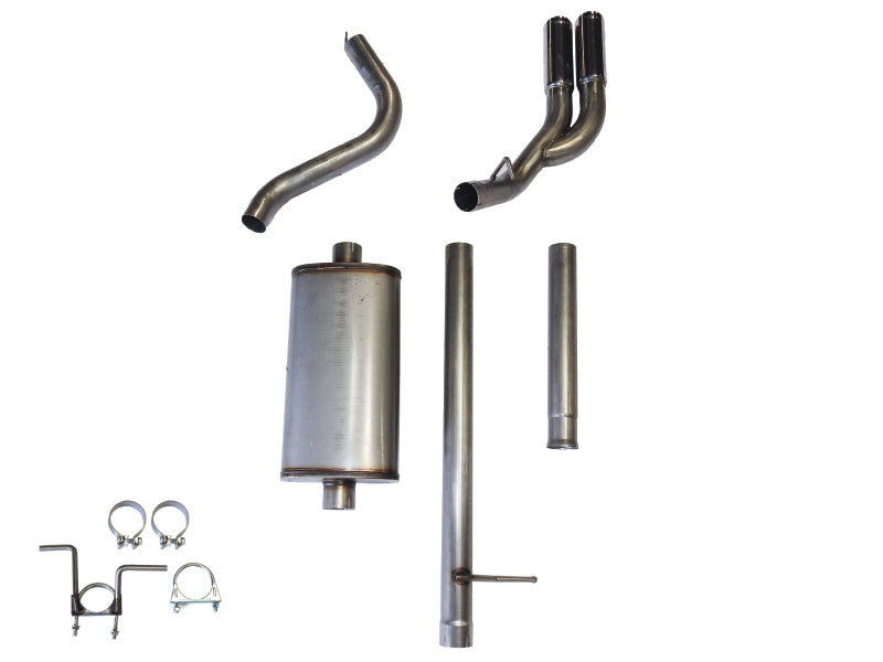 JBA 19-20 Chevy/GMC 1500 5.3L L82/L84 304SS Dual Side Exit Cat-Back Exhaust System JBA 19-20 Chevy/GMC 1500 5.3L L82/L84 304SS Dual Side Exit Cat-Back Exhaust System