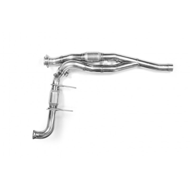 Kooks 10-14 Ford Raptor SVT 6.2L 4V ALL 3in SS OEM Exhaust GREEN Cat Y Pipe Kooks 10-14 Ford Raptor SVT 6.2L 4V ALL 3in SS OEM Exhaust GREEN Cat Y Pipe