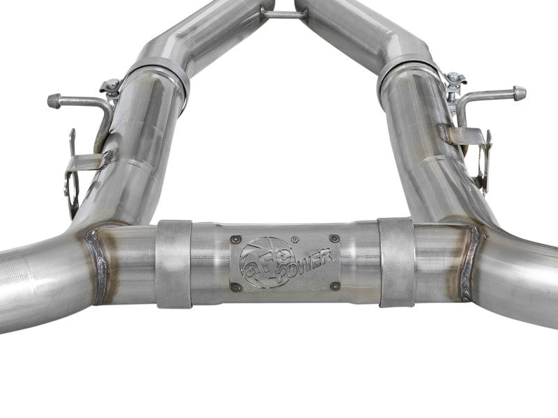 aFe MACH Force-Xp 3in 304 SS Cat-Back Exhaust 15-20 Dodge Charger Hellcat V8-6.2L/6.4L w/o Muffler aFe MACH Force-Xp 3in 304 SS Cat-Back Exhaust 15-20 Dodge Charger Hellcat V8-6.2L/6.4L w/o Muffler
