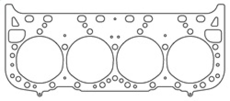 Cometic 92-96 GM LT1 Small Block 4.100 inch Bore .030 inch MLS Head Gasket (w/Valve Pockets) Cometic 92-96 GM LT1 Small Block 4.100 inch Bore .030 inch MLS Head Gasket (w/Valve Pockets)