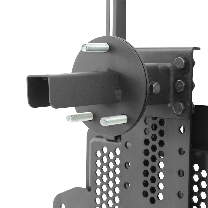 Go Rhino 08-22 Jeep Wrangler JL/JLU Body Mount Spare Tire Carrier - Tex. Blk Go Rhino 08-22 Jeep Wrangler JL/JLU Body Mount Spare Tire Carrier - Tex. Blk