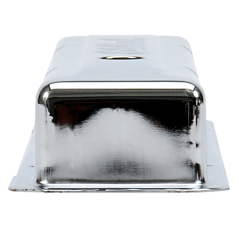 Edelbrock Valve Cover Signature Series Chevrolet 1959-1986 262-400 CI V8 Low Chrome Edelbrock Valve Cover Signature Series Chevrolet 1959-1986 262-400 CI V8 Low Chrome