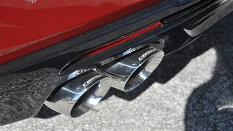 Corsa 2017-2024 Chevrolet Camaro SS 6.2L V8 2.75in Polished Sport Axle-Back Exhaust Corsa 2017-2024 Chevrolet Camaro SS 6.2L V8 2.75in Polished Sport Axle-Back Exhaust