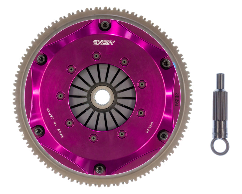 Exedy 2010-2012 Hyundai Genesis Coupe L4 Hyper Twin Cerametallic Clutch Sprung Center Disc Exedy 2010-2012 Hyundai Genesis Coupe L4 Hyper Twin Cerametallic Clutch Sprung Center Disc