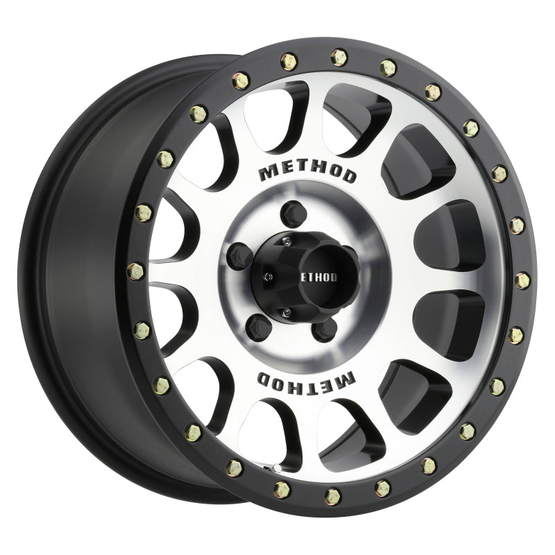 Method MR305 NV 17x8.5 0mm Offset 5x150 116.5mm CB Machined/Black Street Loc Wheel Method MR305 NV 17x8.5 0mm Offset 5x150 116.5mm CB Machined/Black Street Loc Wheel
