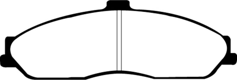 EBC 03-04 Cadillac XLR 4.6 Redstuff Front Brake Pads EBC 03-04 Cadillac XLR 4.6 Redstuff Front Brake Pads