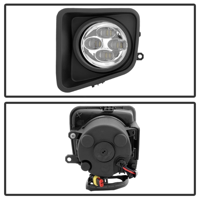 Spyder Toyota Tundra 2014-2016 Daytime DRL LED Running Fog Lights w/Switch Clear FL-DRL-TTU14-C Spyder Toyota Tundra 2014-2016 Daytime DRL LED Running Fog Lights w/Switch Clear FL-DRL-TTU14-C
