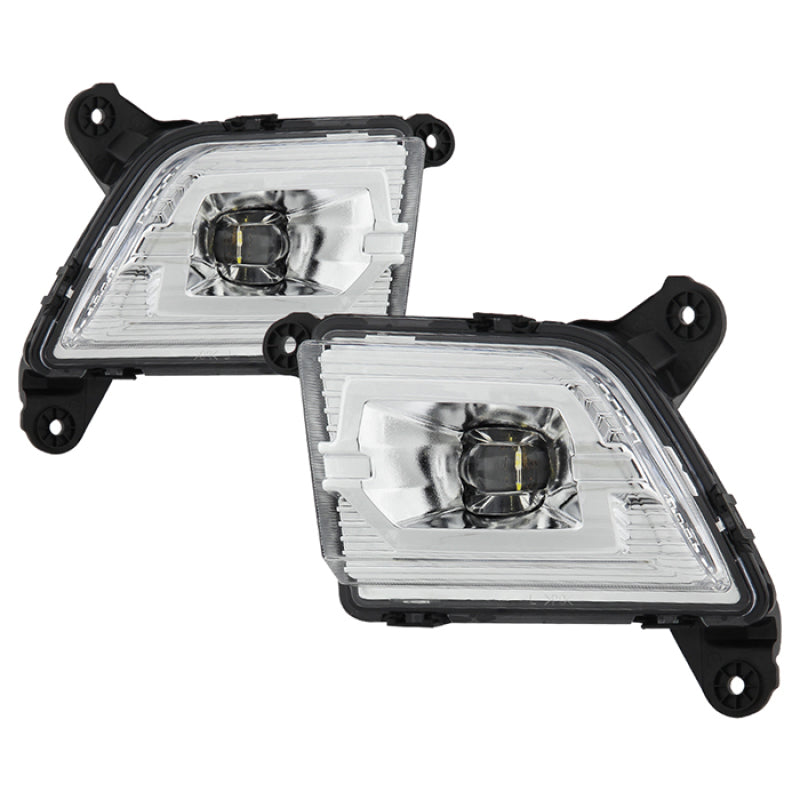Spyder 19-20 Chevy Silverado 1500 OEM Style Full LED Fog Light w/Switch - Clear (Wont Fit RPO U12) Spyder 19-20 Chevy Silverado 1500 OEM Style Full LED Fog Light w/Switch - Clear (Wont Fit RPO U12)