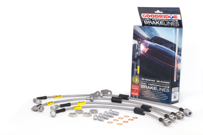 Goodridge 15-17 Hyundai Genesis Sedan RWD SS Brake Lines Goodridge 15-17 Hyundai Genesis Sedan RWD SS Brake Lines