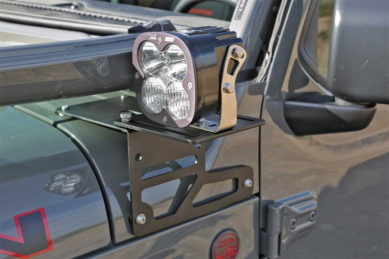 Fabtech 18-21 Jeep JL/JT Light Bracket Kit (Adjustable) Fabtech 18-21 Jeep JL/JT Light Bracket Kit (Adjustable)