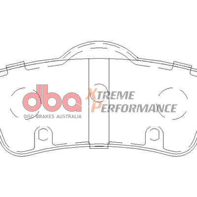 DBA 08-09 Pontiac G8 3.6 Base/6.0 XP650 Rear Brake Pads