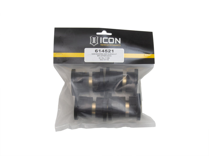 ICON 78500 Bushing & Sleeve Kit Mfg After 8/2015 ICON 78500 Bushing & Sleeve Kit Mfg After 8/2015