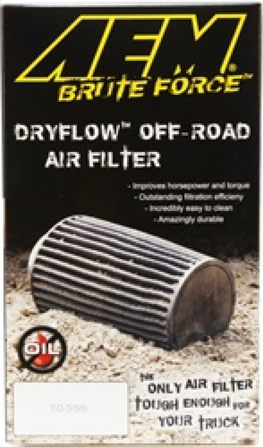 AEM Dryflow 4in. X 9in. Round Tapered Air Filter AEM Dryflow 4in. X 9in. Round Tapered Air Filter