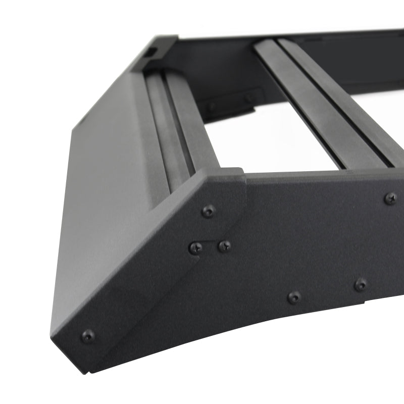 Go Rhino 16-23 Toyota Tacoma DC Ceros Low Profile Roof Rack - Tex. Blk Go Rhino 16-23 Toyota Tacoma DC Ceros Low Profile Roof Rack - Tex. Blk